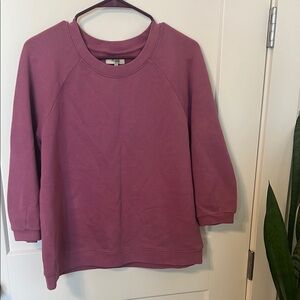 Madewell Berry Knit Sweater